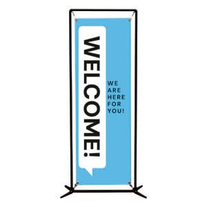 Chat Bubble 2' x 6' Banner