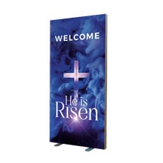 He Is Risen Blue Smoke 