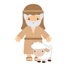 Children's Nativity Shepherd 2 