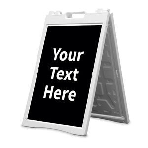 Build Your Design White 2' x 3' Street Sign Banners