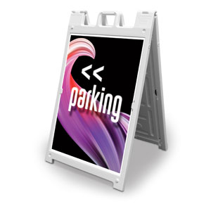Twisted Paint Parking 2' x 3' Street Sign Banners