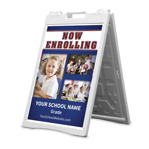 Christian School Open House Your Text 2' x 3' Street Sign Banners