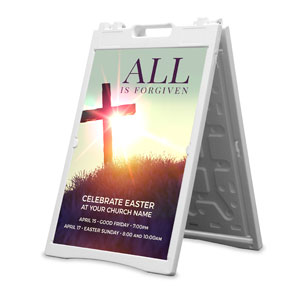 All Is Forgiven 2' x 3' Street Sign Banners