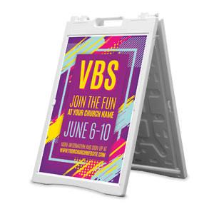 VBS Neon 2' x 3' Street Sign Banners