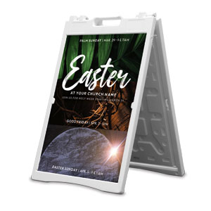 Easter Holy Week 2' x 3' Street Sign Banners