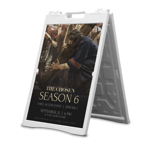The Chosen Season 6 2' x 3' Street Sign Banners