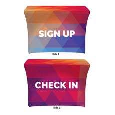 Geometric Bold Sign Up Check In 