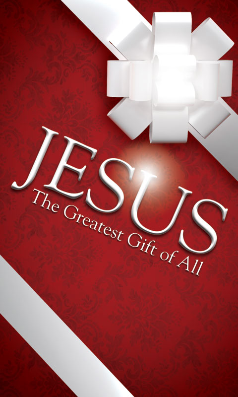 Banners, Christmas, Jesus Greatest Gift, 3 x 5