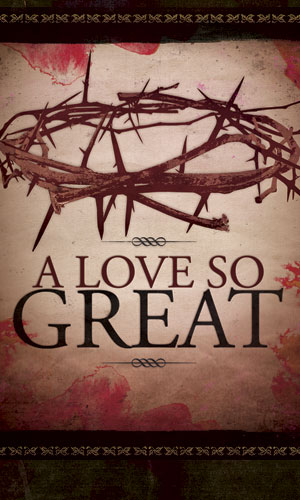 Banners, Easter, A Love So Great, 3 x 5
