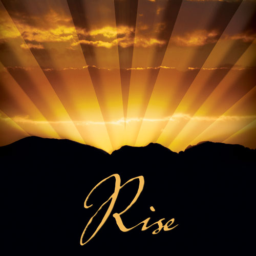 Banners, Easter, Rise, 3' x 3'