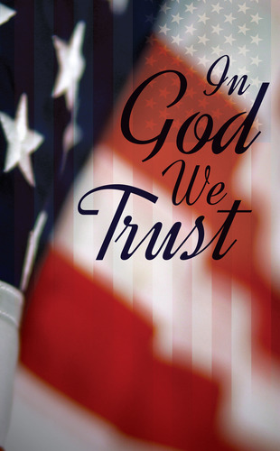 Banners, Summer - General, God We Trust, 3 x 5