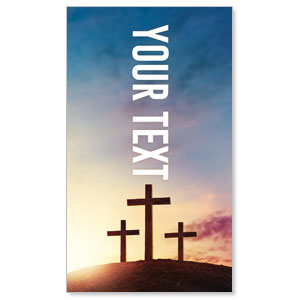 Easter Hope Outline Your Text 3 x 5 Vinyl Banner