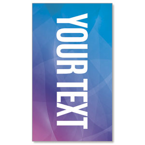 Bright Gradient Your Text 3 x 5 Vinyl Banner