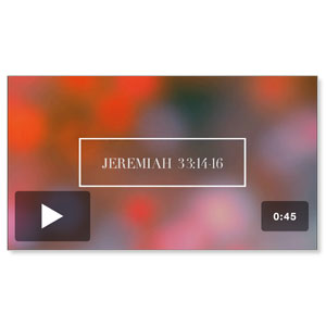 Jeremiah 33:14-16 Scripture Video Downloads