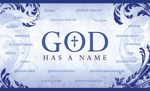Banners, Names of God, 5' x 8'