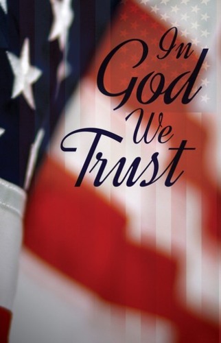 Banners, Summer - General, God We Trust, 5' x 8'