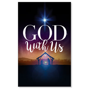 God With Us Advent WallBanners