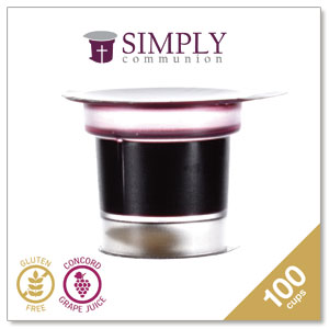 Gluten Free Simply Communion Cups - Pack of 100 - Ships free SpecialtyItems