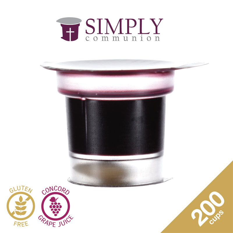 Accessories, Church Supplies, Gluten Free Simply Communion Cups - Pack of 200 - Ships free