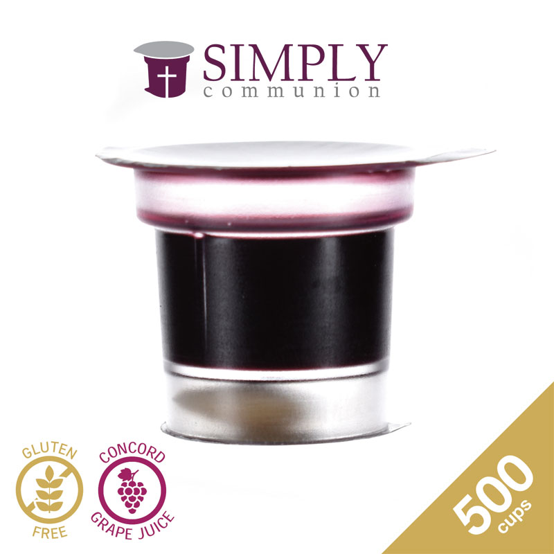 Safety Products, Church Supplies, Gluten Free Simply Communion Cups - Pack of 500 - Ships free