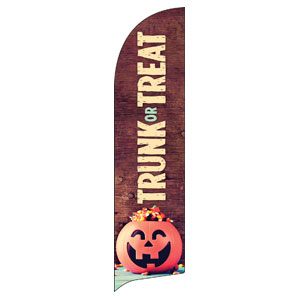 Trunk or Treat Flag Banner