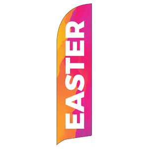 Easter Event Date Flag Banner