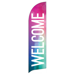 Pastel Abstract Flag Banner