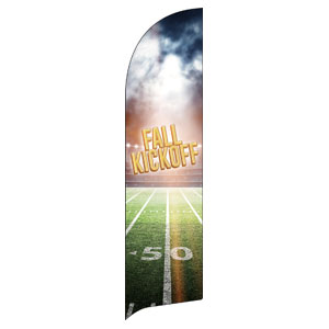 Fall Kickoff Stadium Flag Banner