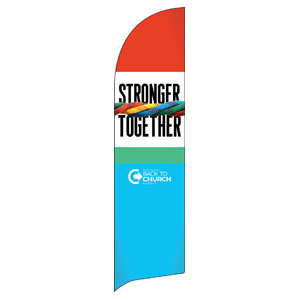 BTCS Stronger Together Flag Banner