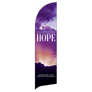 Resurrecting Hope Flag Banner