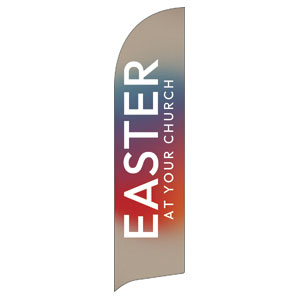 Reveal Easter Flag Banner