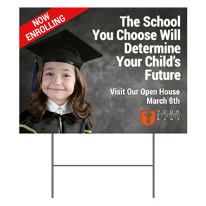 Cap and Gown 18"x24" YardSigns