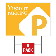 Visitor Parking Flag 
