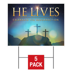 He Lives Crosses 