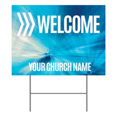 Welcome Yard Signs