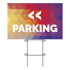 Geometric Bold Parking 
