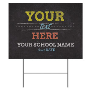Lifetime of Learning Your Text 18"x24" YardSigns