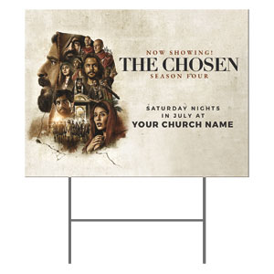 The Chosen Viewing Event 18"x24" YardSigns