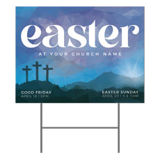 Easter Mosaic Crosses 