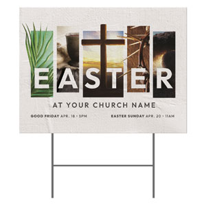 Easter Season Images 18"x24" YardSigns