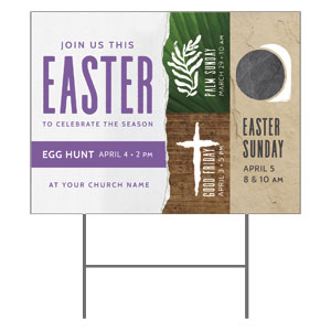 Easter Icons Paper 18"x24" YardSigns
