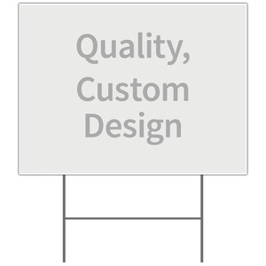 Yard Sign: Full Design Custom